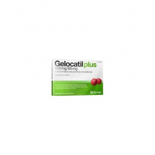 GELOCATIL PLUS 500/65MG 20 COMPRIMIDOS