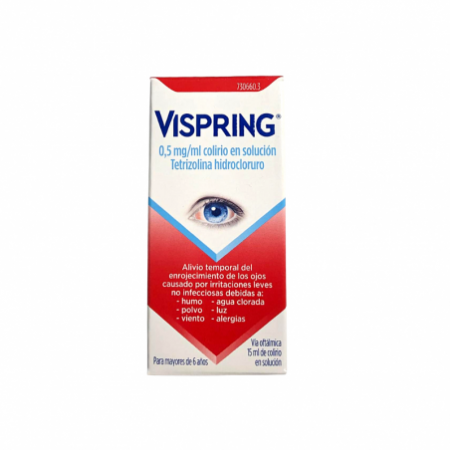 VISPRING 0,5 MG/ML COLIRIO EN SOLUCION OFTALMICA 15 ML