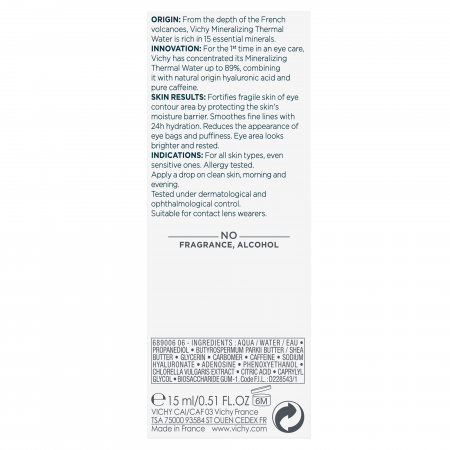 VICHY MINERAL 89 OJOS 15 ML