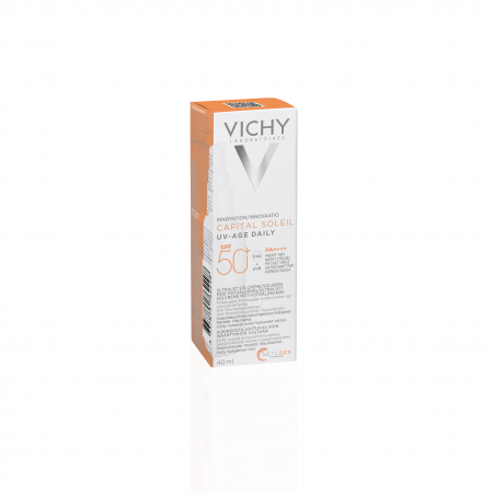 VICHY CAPITAL SOLEIL SPF 50 UV-AGE FLUIDO ANTIEDAD 40ML