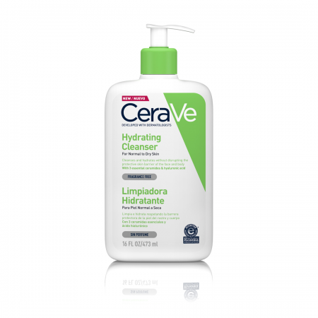 CERAVE LIMPIADORA HIDRATANTE PIEL SECA 473 ML