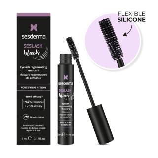 SESDERMA SESLASH BLACK MASCARA REGENERADORA DE PESTAÑAS 5 ML