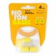 NOTON BASIC TAPONES OIDOS DE ALGODON 4 UNIDADES