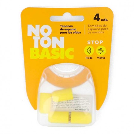 NOTON BASIC TAPONES OIDOS DE ALGODON 4 UNIDADES