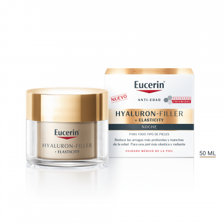EUCERIN HYALURON-FILLER + ELASTICITY CREMA DE NOCHE 50 ML