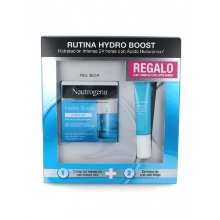 NEUTROGENA PACK HYDRO BOOST CREMA GEL PIEL SECA 50 ML + CONTORNO DE OJOS ANTI-FATIGA 15 ML