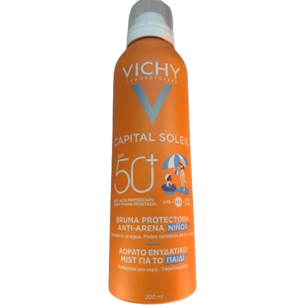 VICHY CAPITAL SOLEIL SPF 50 BRUMA INFANTIL ANTIARENA 200 ML