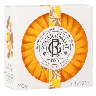 ROGER & GALLET JABON PERFUMADO BOIS D'ORANGE PASTILLA 100G