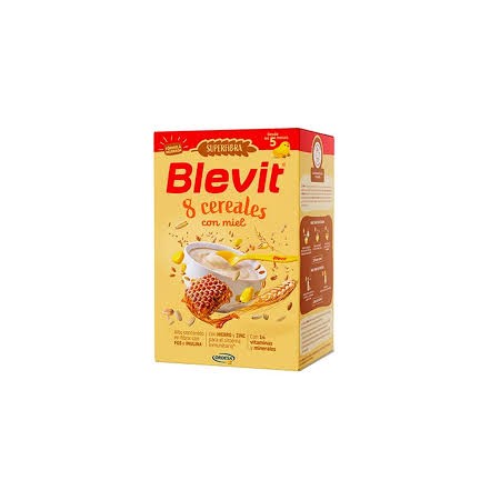 BLEVIT SUPER FIBRA 8 CEREALES MIEL 500GR