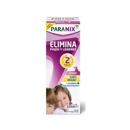 PARANIX ELIMINA PIOJOS Y LIENDRES SPRAY 150 ML