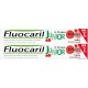 FLUOCARIL JUNIOR DUPLO GEL DENTIFRICO FRUTOS ROJOS 2X75 ML