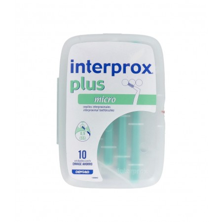 VITIS INTERPROX PLUS MICRO 1,1 10 UNIDADES (VERDE+ANGULAR)