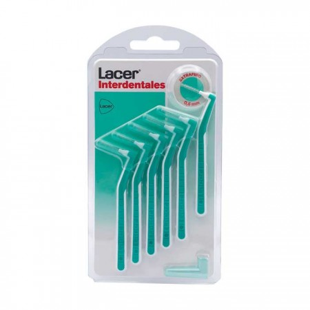 LACER CEPILLO INTERDENTAL EXTRAFINO 0.6MM 6 UNIDADES