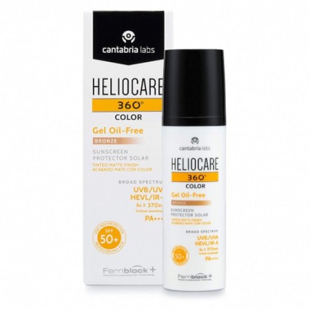 HELIOCARE 360º SPF 50+ COLOR GEL OIL-FREE PROTEC BRONZE 50 ML