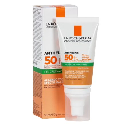 ANTHELIOS XL SPF 50+ GEL CREMA TOQUE SECO COLOR 50 ML