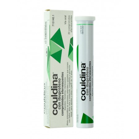 COULDINA CON IBUPROFENO 400/2/7,5 20 COMPRIMIDOS EFERVESCENTES