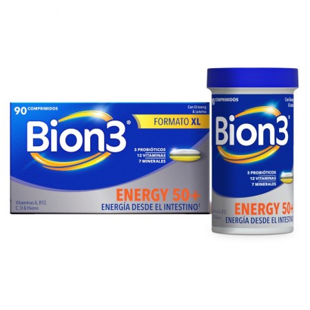 BION 3 ENERGY 50+ 90 COMPRIMIDOS