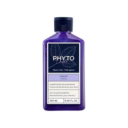 PHYTO VIOLETA CHAMPU CABELLO GRIS Y BLANCO 250 ML