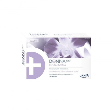 DONNA PLUS+ FLORA INTIMA 14 CAPSULAS