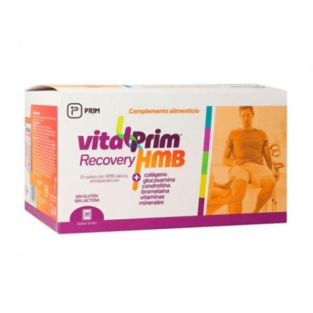 VITALPRIM RECOVERY HMB COLAGENO 30 SOBRES 12 G SABOR LIMON