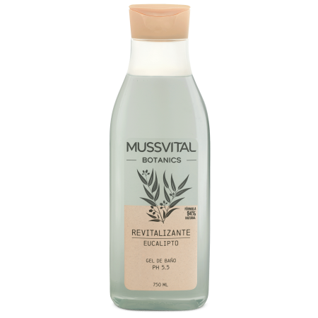 MUSSVITAL ESSENTIALS BOTANICS GEL DE BAÑO EUCALIPTO 750 ML
