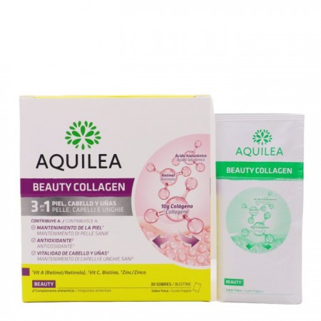 AQUILEA TOTAL BEAUTY 30 SOBRES 11,5 G SABOR FRESA