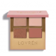 LOVREN PALETA SOMBRAS DE OJOS 4 COLORES DEEP SUNSET