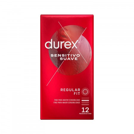 DUREX SENSITIVO CONTACTO TOTAL REGULAR FIT 12 PRESERVATIVOS