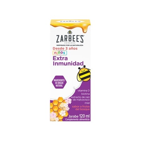 ZARBEE´S NIÑOS INMUNIDAD JARABE 120 ML