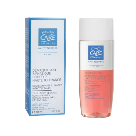 EYECARE COSMETICS DESMAQUILLANTE BIFASICO DE OJOS ULTRASENSIBLES, LABIOS Y CARA 150ML