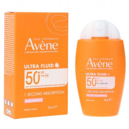 AVENE ULTRA FLUID LUMINOSIDAD 1 SEGUNDO SPF 50+ 50 ML