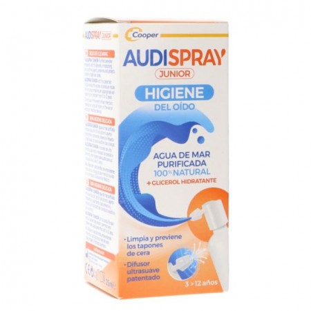 AUDISPRAY JUNIOR SOLUCION LIMPIEZA OIDOS 25 ML