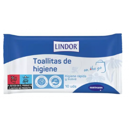 LINDOR TOALLITAS HIGIENICAS 40 TOALLITAS