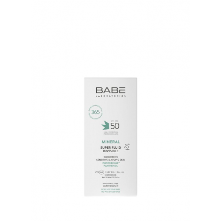 BABE MINERAL SUPER FLUID INVISIBLE SUNSCREEN SPF50 FLUIDO 50 ML