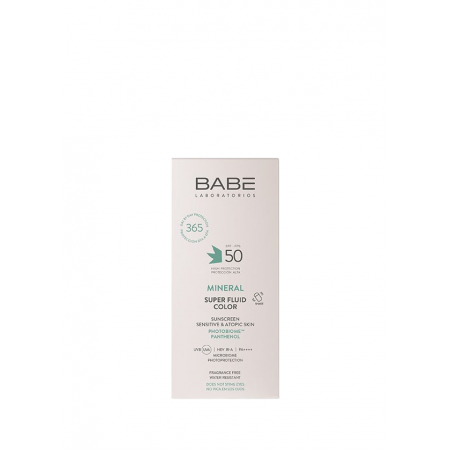 BABE MINERAL SUPER FLUID COLOR SUNSCREEN SPF 50 1 ENVASE 50 ML