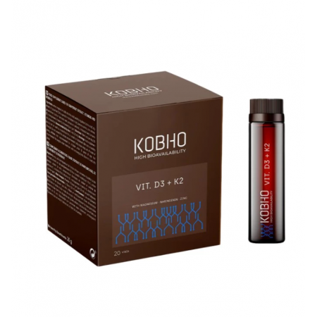 KOBHO VITAMINA D3 K2 20 VIALES