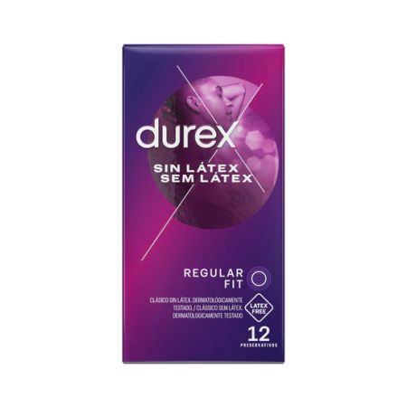DUREX SIN LATEX 12 PRESERVATIVOS