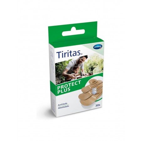 TIRITAS PROTECT PLUS APOSITO ADHESIVO 30 UDS. 4 TAMAÑOS