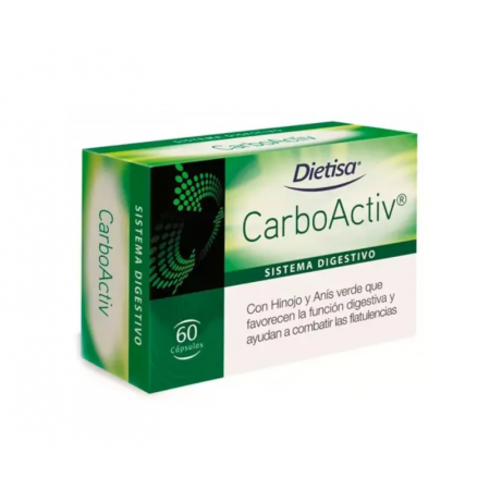 CARBOACTIV DIELISA 60 CAPSULAS