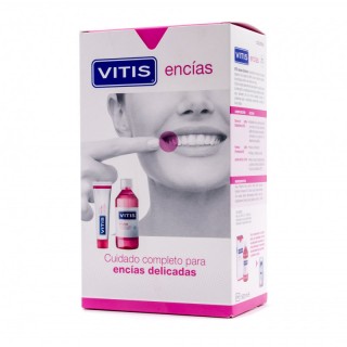VITIS ENCIAS PACK COLUTORIO 500 ML + PASTA DENTIFRICA 100ML