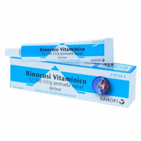 RINOCUSI VITAMINICO 12500 UI/G POMADA NASAL 10 G