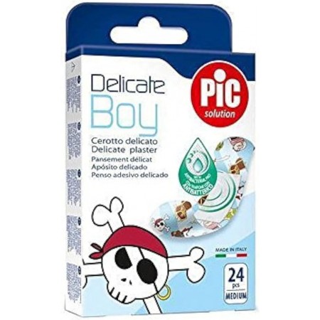 PIC DELICATE ANTIBACTERIANO KIDS BOY 19 X 72 MM 24 APOSITOS ADHESIVOS