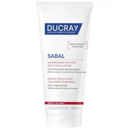 DUCRAY CHAMPU SABAL ARGEAL DIARIO SEBOABSORBENTE 200 ML
