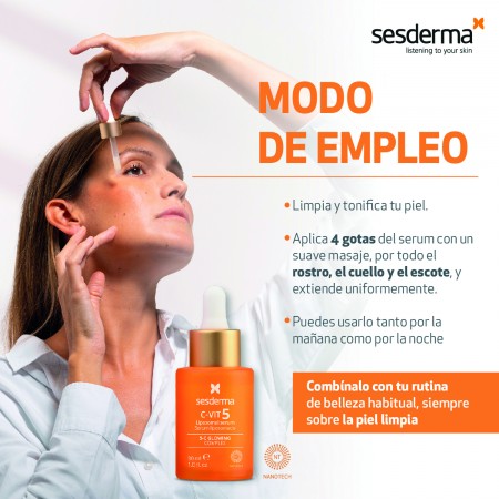 SESDERMA C-VIT 5 SERUM LIPOSOMADO 30ML