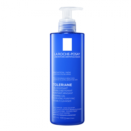 LA ROCHE POSAY TOLERIANE GEL ESPUMOSO DOBLE LIMPIADOR 400 ML