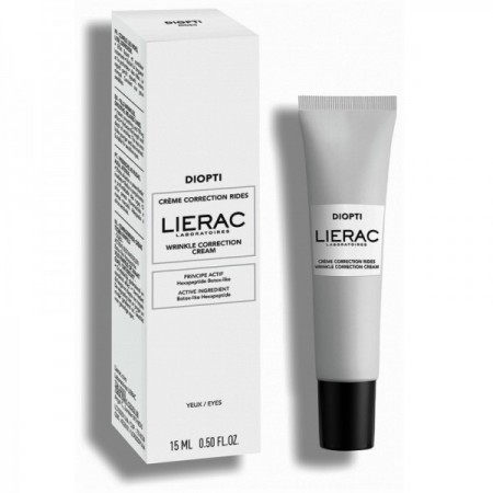 LIERAC DIOPTI CONTORNO DE OJOS CREMA CORRECION DE ARRUGAS 15 ML