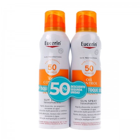 EUCERIN SUN PROTECTION DUPLO SPRAY SPF50+ 2X200ML