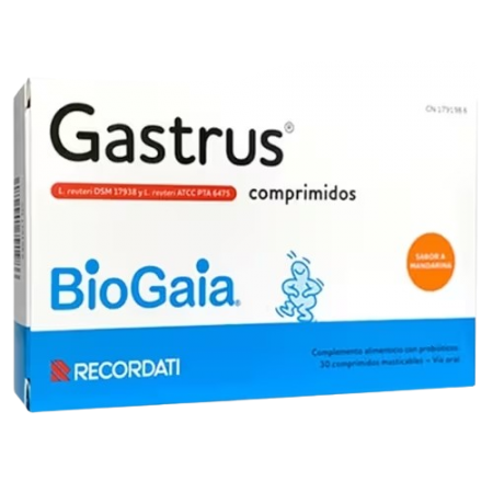 GASTRUS COMPRIMIDOS MASTICABLES 30 COMP