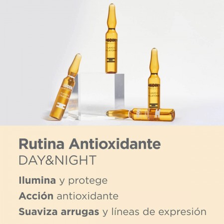 ISDINCEUTICS FLAVO-C ULTRAGLICAN SERUM 10 AMPOLLAS + FLAVO C MELATONIN SERUM 10 AMPOLLAS