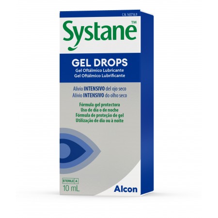 SYSTANE GEL DROPS OFTALMICAS LUBRICANTE 10 ML